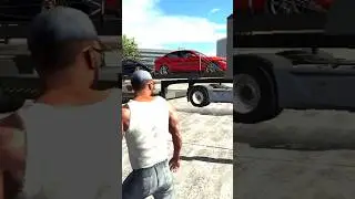 Frannklin Steal Fake Supercar In Train 🤑 || Indian Bike Driving 3d || #viral #shorts