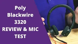 Обзор и тест микрофона Poly Blackwire 3320