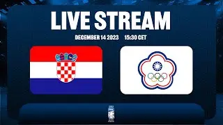 2023 MEN&rsquo;S OLYMPIC ICE HOCKEY QUALIFICATION Round 2, Group M - CRO vs TPE