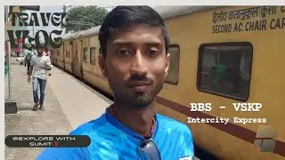 22819 - Intercity Express || Bhubaneswar to Visakhapatnam Full Journey AC Chair Car |