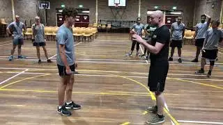 Defending an Underhand knife attack | Krav Maga