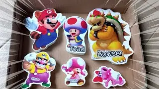 Box Full of Mario Bros Wario - Toad Falling asleep with Super Mario ASMR videos for a relaxing