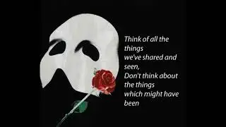 Think of Me Instrumental Christine&rsquo;s Part Only (Phantom Of the Opera)