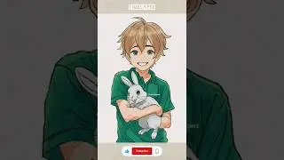 character design timelapse #shorts  #anime #viral #digitalart #lavendrawz #trending #trendingshorts