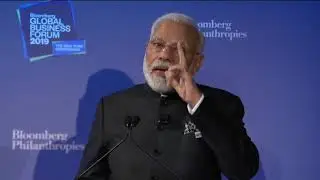 PM Narendra Modi`s Keynote address at Bloomberg Global Business Forum in New York, USA