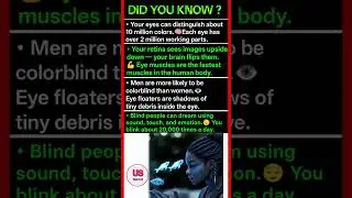 Mind-Blowing Eye Facts That Will Change How You See the World!