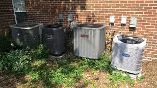 2015 Maytag, 2008 Carrier Comfort Puron, 2016 Amana & 2018 Payne Air Conditioners