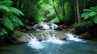 Natural River Flow Sounds for Stress Relief and Restorative Night Sleep