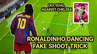 RONALDINHO DANCING FAKE SHOOT TUTORIAL, HOW TO USE RONALDINHO IN FIFA EFOOTBALL