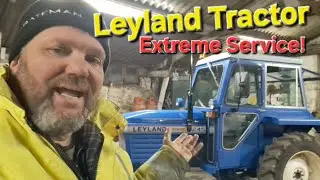 Трактор Leyland 245 в экстремальных условиях эксплуатации! Масло и фильтры отлично справляются со...
