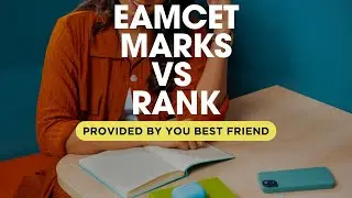 AP EAMCET MARKS VS RANK 2024