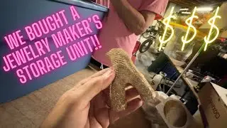 We bought a Jewelry Maker's Storage Unit, pt 1