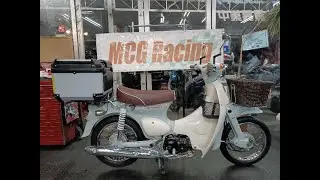 ホンダ　リトルカブ　１４周年記念モデル　ＦＩインジェクション　４速セル付　ラージシート　フロントバスケット　レッグバスケット　リアボックス　バイク買取センターMCG福岡
