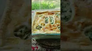 Spinach, Cheese and Mushroom Pie