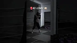 KO. Boxing COMBO 🥊💥      #boxing #Combo #boxingdrills