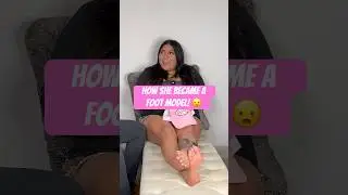 Как Жаки стала моделью для демонстрации ног!