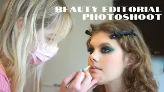 Beauty Editorial Photoshoot Behind the Scenes | Faye Smith Agency & Brandon Hart Photography