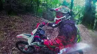 Husqvarna 300 e beta xtrainer! mulattiere hard fra i monti