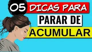 ACUMULADORES: 05 DICAS PARA PARAR DE ACUMULAR | Minimalismo | Estilo de vida minimalista na prática