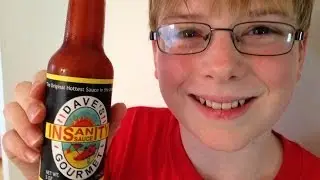 11-year-old eats Dave's Insanity sauce : Hot Sauce Review, Crude Brothers