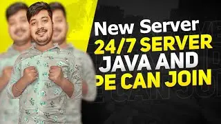 24/7 Joinable Minecraft SMP (PUBLIC) ~ 1.18 Java & Bedrock Survival Server |  #newserver #minecraft