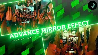 Advance Mirror Effect 😲 using Null Object || null object alight motion || Alight Motion tutorial