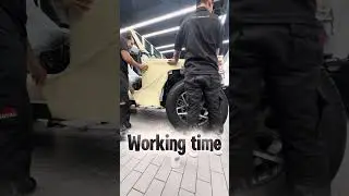 How to install color PPF Jeep car