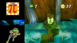 Frogger Beyond (GCN) RainForest 1 Time Attack in 53.76