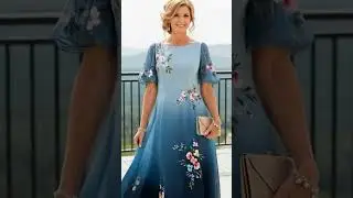 Blue Floral Mother of the Bride Dresses for Perfect Wedding Looks