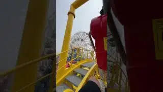 🎢 Experience Thrills! Ride the PHOENIX at Deno's Wonder Wheel Amusement Park in #coneyisland