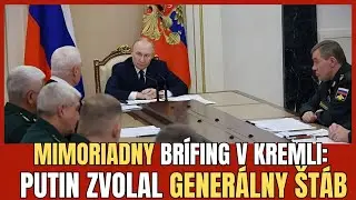 Vladimir Putin zvolal generálov. Stav frontu a vývoj ŠVO | TVOTV