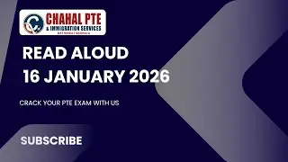 PTE READ ALOUD | 16 JANUARY 2026- Most Repeated | CHAHAL PTE