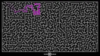 Maze Puzzle Challenge with Animated Multi Paths | Difficulty Level 8 | Maze Game No. 108