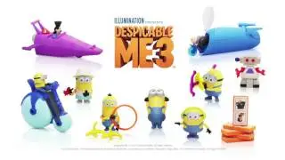 Discover Despicable Me 3 toys from McDonald's