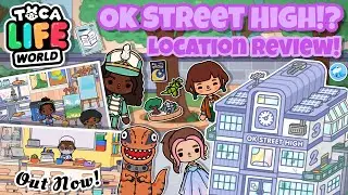 Toca Life World | Обзор школы Ok Street High School!? 🏫 (УЖЕ В ПРОДАЖЕ!) Toca Boca