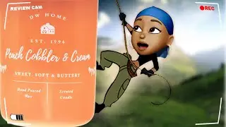 DW Home Candle Review: Peach Cobbler & Cream (Spring Scent)