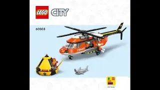 LEGO 60503 Instructions | City | Coast Guard Helicopter | Coast Guard