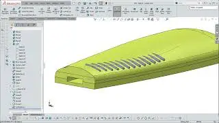 Solidworks - Pattern on complex surface