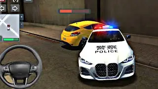 Китайская полицейская машина BMW 4 серии &mdash; Police Simulator 2025 &mdash; Android Gameplay