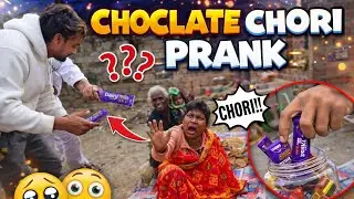Cholate chori prank😛#chocolate #chori #prank #village #youtube #market #love #happy 