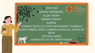 Current status of state biodiversity symbols (plant, animal, bird, flowers) across all over India