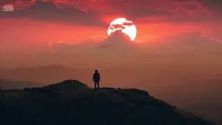 Golden sunset relaxing music