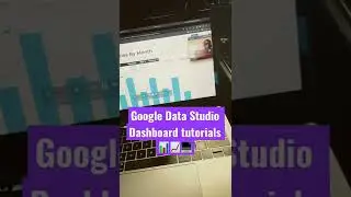 Google Data Studio tutorials!! #google