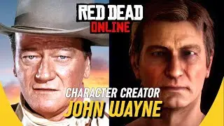 JOHN WAYNE: Character Creator (Legendary Actor) RDR2