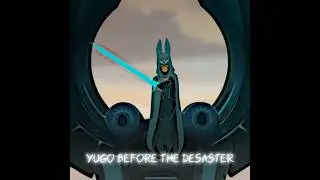 Yugo before vs After the desaster #wakfu #yugo #waven #Adamai #Amalia #ankama #indila