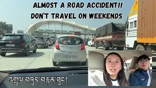 Massive Traffic Jam on Mysore Bangalore Expressway, Travel Vlog, Tibetan Vlogger 