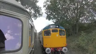 Behind D5370 at the GCR Autumn Diesel Gala 2025