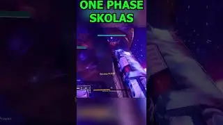ONE PHASE SKOLAS W/Legend Of Acrius  #destiny2 #gaming #destiny2exotics