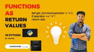 Functions as Return Values in python