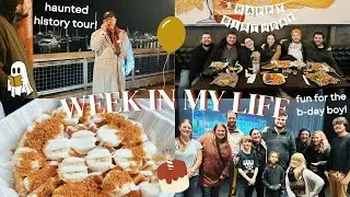 Celebrating My Hubby&rsquo;s 30th, Haunted History Tour, Top Golf, & More! | WEEKLY VLOG